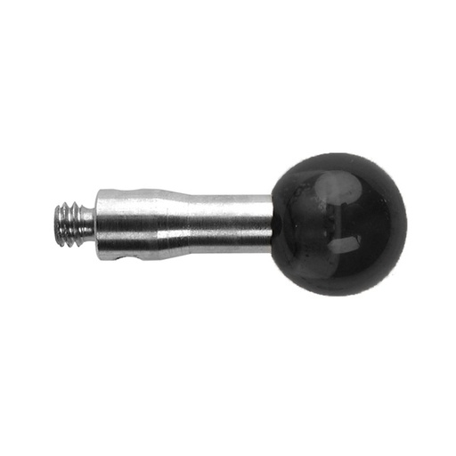 [A-5004-1922] M2 Ø8 mm silicon nitride ball, stainless steel stem, L 11 mm, EWL 11 mm