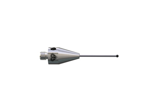 [A-5000-0142] M5 Ø1.5 mm bola revestida a diamante, haste de carboneto de tungsténio, L 40.0 mm, EWL 22.0 mm