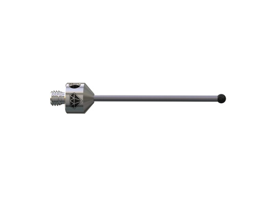 [A-5000-0144] M5 Ø3.0 mm bola revestida a diamante, haste de carboneto de tungsténio, L 50.0 mm, EWL 41.0 mm