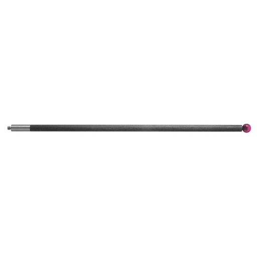 [A-5003-2289] M2 Ø4 mm bola de rubi, haste de fibra de carbono, L 100 mm, EWL 100 mm