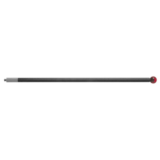 [A-5003-2290] M2 Ø5 mm bola de rubi, haste de fibra de carbono, L 100 mm, EWL 100 mm