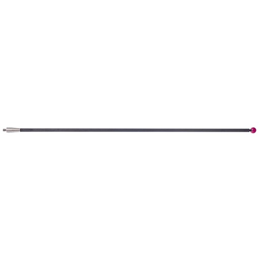 [A-5003-3461] M4 Ø8 mm bola de rubi, haste de fibra de carbono, L 300 mm, EWL 300 mm
