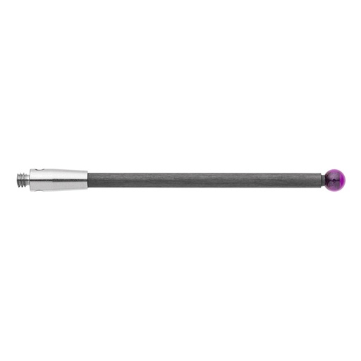 [A-5003-3877] Bola de rubí M2 de Ø3 mm, vástago de fibra de carbono, L 40 mm, LTU 37,5 mm