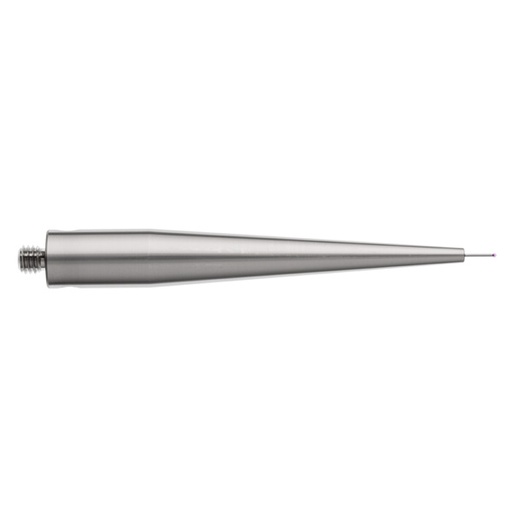 [A-5003-5242] M5 Ø0.7 mm bola de rubi, haste de carboneto de tungsténio, l 75 mm, EWL 5 mm
