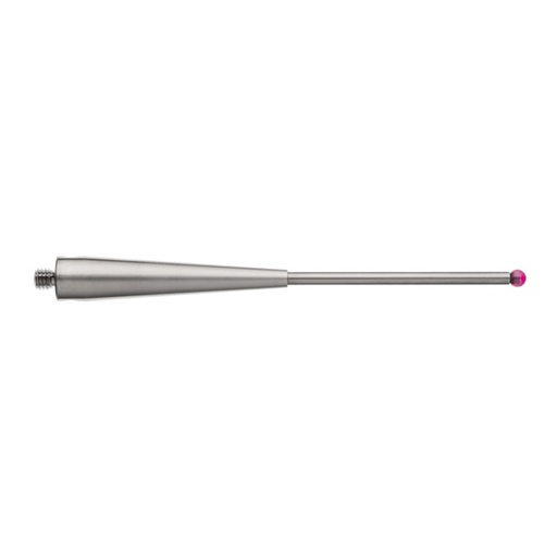 [A-5003-5256] M5 Ø4 mm ruby ball, tungsten carbide stem, L 100 mm, EWL 50 mm
