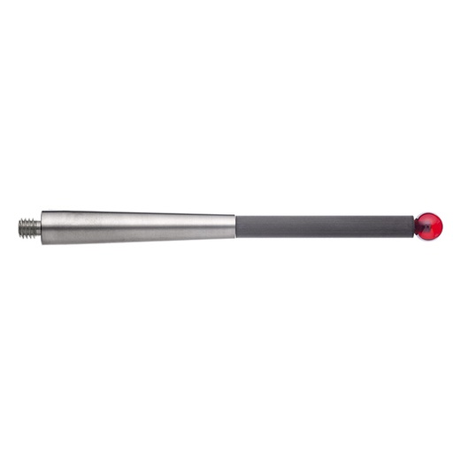[A-5003-5261] M5 Ø8 mm bola de rubi, haste de fibra de carbono, L 100 mm, EWL 50 mm