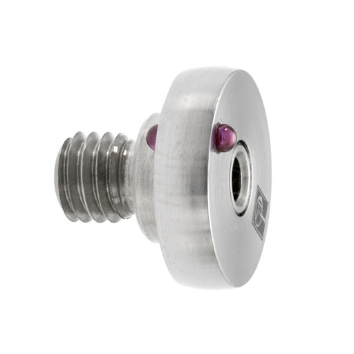 [A-5003-5288] M5 Ø12 mm silver steel disc, 3 mm width, with roller