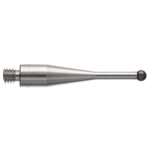 [A-5003-5723] M3 Ø2 mm silicon nitride ball, stainless steel stem, L 21 mm, EWL 9.8 mm