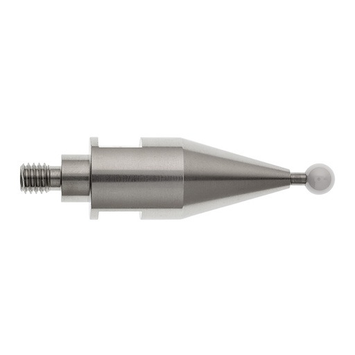 [A-5003-7679] M6 Ø6 mm bola de óxido de zircónio, cone palpador para Faro arms, L 43 mm, EWL 5.4 mm