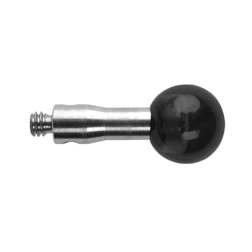 [A-5004-0237] Bola de nitruro de silicio M2 de Ø6 mm, vástago de acero inoxidable, L 10 mm, LTU 10 mm