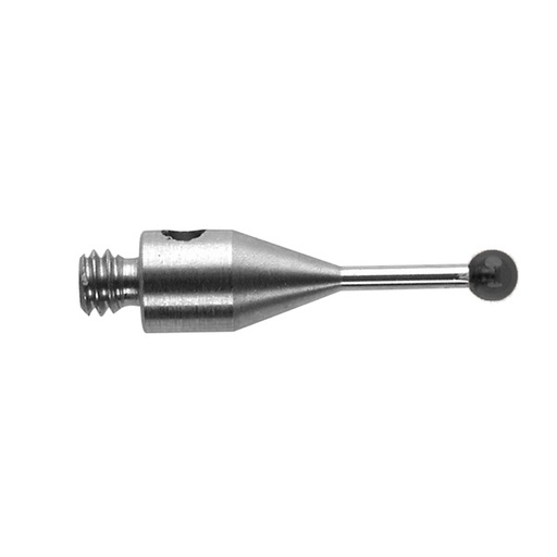 [A-5004-1918] M2 Ø1.5 mm silicon nitride ball, stainless steel stem, L 10 mm, EWL 4.5 mm