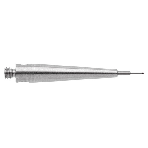 [A-5004-7399] M2 Ø0.3 mm bola de nitreto de silício, haste de carboneto de tungsténio, L 20 mm, EWL 2 mm