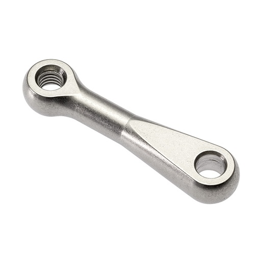 [A-5004-7606] M4 aço inoxidável palpador crank, L 27.6 mm