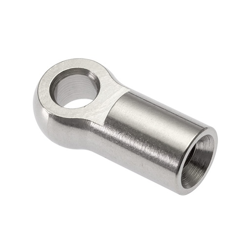 [A-5004-7608] M4 stainless steel swivel adaptor, L 13.5 mm