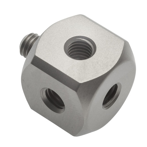 [A-5555-0189] M5 titânio cubo, L 15 mm, W 15 mm