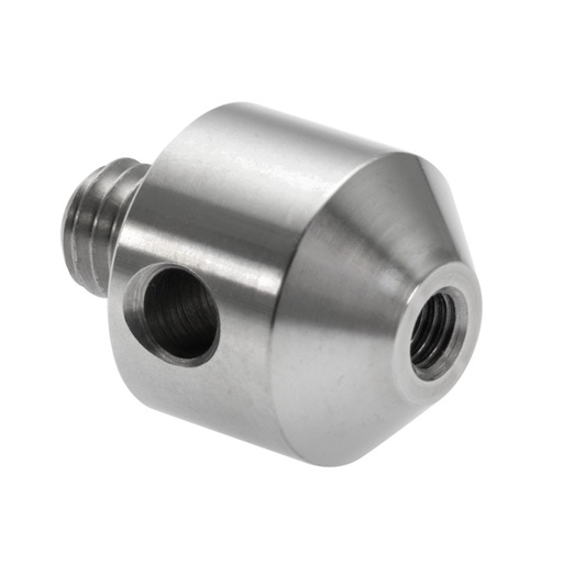[A-5555-0227] Adaptador de acero inoxidable M5 a M3, L 10 mm