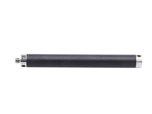 [A-5555-0655] M5 termoestável fibra de carbono extensão, L 250 mm, Dia 11 mm