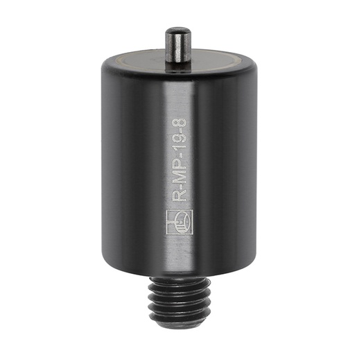 [R-MP-19-8] Espaciador pasante magnético de Ø19,1 mm × 25 mm con rosca M8
