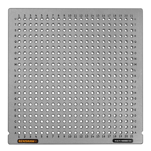 [R-QLPC-13300300-12-6] M6 QuickLoad™ placa, 12.7 mm × 300.0 mm × 300.0 mm