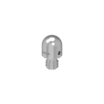 [R-RPS-6] Ø9.5 mm x 10.0 mm 303 aço inoxidável resting pino com M6 rosca