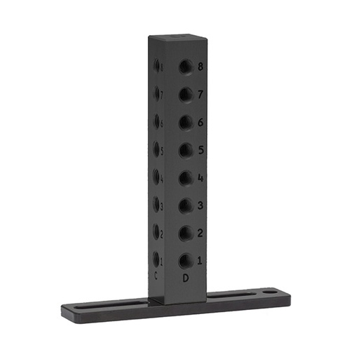 [R-T-25150-8] 25 mm × 25 mm × 150 mm tower (4 sides, 1 row) with M8 thread