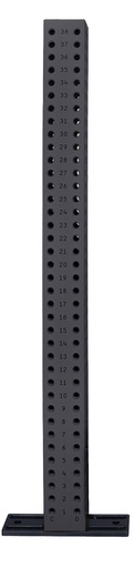 [R-T-50600-8] 50 mm × 50 mm × 600 mm torre (4 sides, 2 rows) com M8 rosca