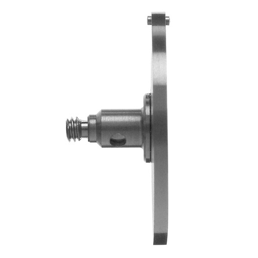 [A-5000-7810] Disco de acero cromado M2 de Ø25 mm, 1,6 mm de grosor, con rodillo bola