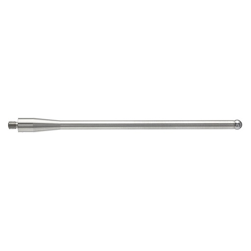 [A-5000-7670] M4 Ø5 mm esfera de carboneto de tungsténio, haste de aço inoxidável, L 50 mm, EWL 35 mm