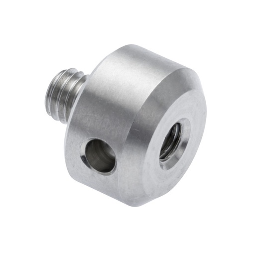 [A-5004-7613] M5 a M4 aço inoxidável adaptador, L 6.5 mm